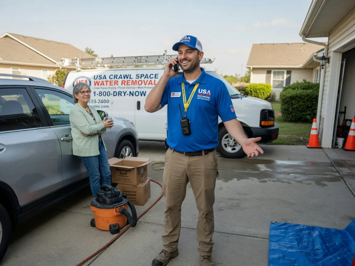 Crawl Space Water Removal Hanover, MN FAQs